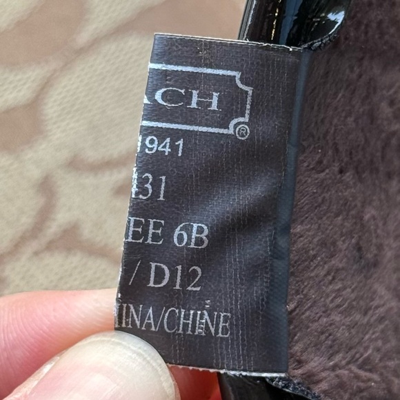 Coach Tristee Signature Lace-Up Rain Boots - Brown - Picture 7 of 12